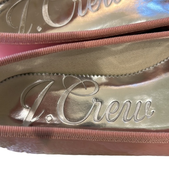 NEW J. Crew Zoe Romance Pink Patent Leather Ballet Flats - 7 - Picture 15 of 15